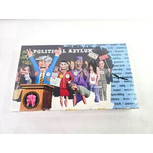 Vintage 1993 Political Asylum Board Game SEALED